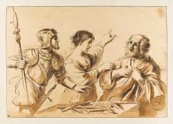 Le renoncement de saint Pierre (Guercino (after)) - Muzeo.com