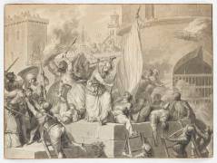 Le siège de Beauvais (Clément-Pierre Marillier) - Muzeo.com