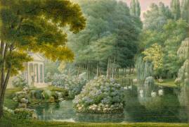 Le Temple de l'Amour (Auguste Garneray) - Muzeo.com