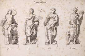 Les Quatre éléments (Charles Le Brun) - Muzeo.com
