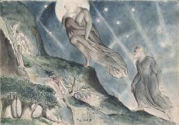 Lucia carrying Dante in his sleep (William Blake) - Muzeo.com