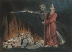 Lucifer and the Pope in Hell (William Blake) - Muzeo.com