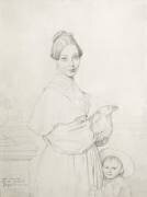 Madame Baltard and her daughter (Jean-Auguste-Dominique Ingres) - Muzeo.com