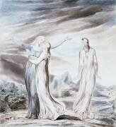 Naomi entreating Ruth and Orpah to return to the land of Moab (William Blake) - Muzeo.com