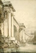Old Blackfriars Bridge (Joseph Mallord William Turner) - Muzeo.com