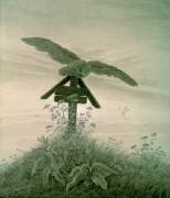 Owl on a Grave (Caspar David Friedrich) - Muzeo.com