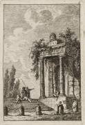 Plate Four from Evenings in Rome (Hubert Robert) - Muzeo.com