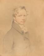 Portrait de jeune homme, en buste, de trois quarts vers la droite (Joseph Slater) - Muzeo.com