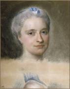 Portrait de Marie-Josèphe de Saxe, dauphine de France (1731-1767) (Quentin de La Tour) - Muzeo.com