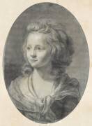 Portrait d'une jeune fille, les cheveux bouclés (Elisabeth Vigée Le Brun) - Muzeo.com