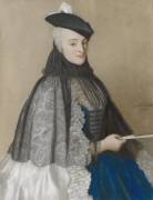 Portrait of Catherine Bégon (Jean-Etienne Liotard) - Muzeo.com