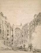 Ruins of the Opera After the Fire of 1781 (Hubert Robert) - Muzeo.com