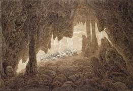 Skeleton in the Cave (Caspar David Friedrich) - Muzeo.com