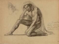 Study for the father in the Raft of the Medusa (Théodore Géricault) - Muzeo.com