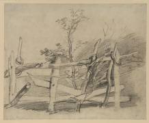 Study of an old hurdle (Thomas Gainsborough) - Muzeo.com