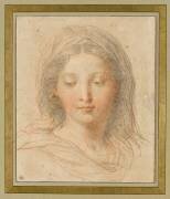 Tête de la Vierge (Michel Corneille the Elder) - Muzeo.com