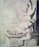 The Artist in Despair over the Magnitude of Antique Fragments (Johann Heinrich Füssli) - Muzeo.com