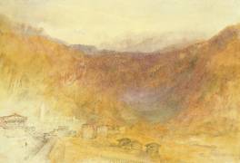 The Brunig Pass from Meiringen (Joseph Mallord William Turner) - Muzeo.com