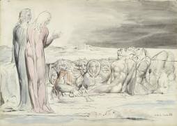 The Circle of Traitors: Alberti Brothers (William Blake) - Muzeo.com