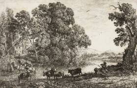 The Cowherd (Claude Gellée) - Muzeo.com