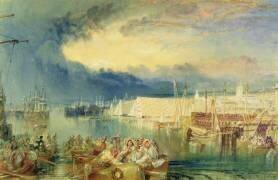 The Dockyard (Joseph Mallord William Turner) - Muzeo.com