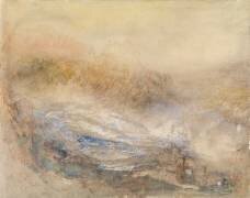 The Falls of the Rhine at Schaffhausen (Joseph Mallord William Turner) - Muzeo.com
