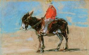 The Ride on the Beach (Eugène Boudin) - Muzeo.com