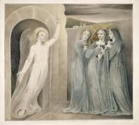 The Three Marys at the Sepulchre (William Blake) - Muzeo.com
