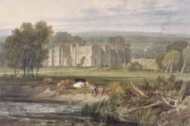 View of Hampton Court (Joseph Mallord William Turner) - Muzeo.com