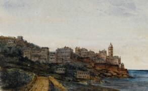 Vue de Bastia, côté sud (Jean-Jérôme Levie) - Muzeo.com