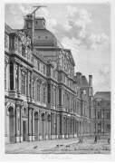 Vue de la Cour du Louvre (Louis-Pierre Baltard) - Muzeo.com