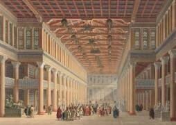 Vue de l'intérieur d'une basilique antique restituée (Jacques-Ignace Hittorf) - Muzeo.com