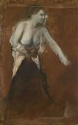 Woman washing herself (Edgar Degas) - Muzeo.com