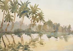 Dawn on the backwaters (Wilson Clive) - Muzeo.com