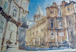 Late afternoon shadows - Palermo (Wilson Clive) - Muzeo.com