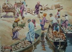 Loading up, Thaung Tho market (Wilson Clive) - Muzeo.com