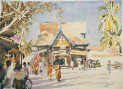 Temple visit, Haripad (Wilson Clive) - Muzeo.com