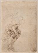 Etude pour l'Annonciation : ange (Fra Bartolomeo) - Muzeo.com