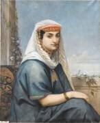 Jeune femme en costume d'albanaise (Mathilde Bonaparte) - Muzeo.com