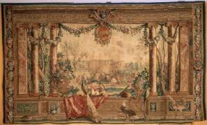 La Bataille de Pavie (25 février 1525) : Les troupes royales délogées et poursuivies (Barend van Orley (d'après)) - Muzeo.com