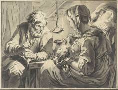 la veillée (Jos Beke) - Muzeo.com