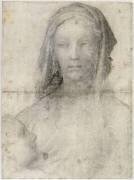 La Vierge allaitant l'Enfant, en buste (Pisanello) - Muzeo.com