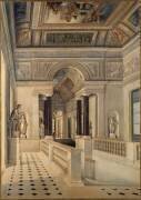 Le Grand escalier du Musée de Peinture : vue perspective (Alexandre-Louis Badenier) - Muzeo.com