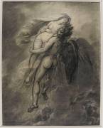Orythie enlevée par Borée (Joseph-Ferdinand Lancrenon) - Muzeo.com