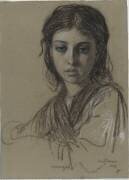 Portrait de Crescenza (Ernest Hébert) - Muzeo.com