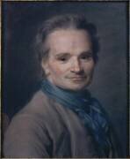 Portrait de Lemoyne, sculpteur (Quentin de La Tour) - Muzeo.com