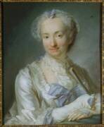 Portrait de madame Tourolle (Jean-Baptiste Perronneau) - Muzeo.com
