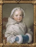 Portrait de Nicole Ricard enfant (Quentin de La Tour) - Muzeo.com