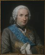 Portrait de Raymond-Pierre, marquis de Berenger, comte du Gua (Quentin de La Tour) - Muzeo.com