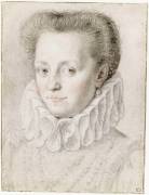 Portrait d'une femme, de trois quarts vers la droite (Frans Pourbus the Younger) - Muzeo.com